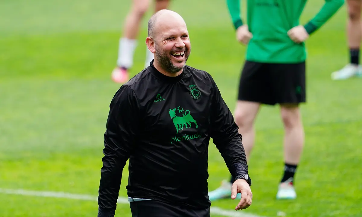 El entrenador del Racing, Jos&eacute; Alberto. / RRC