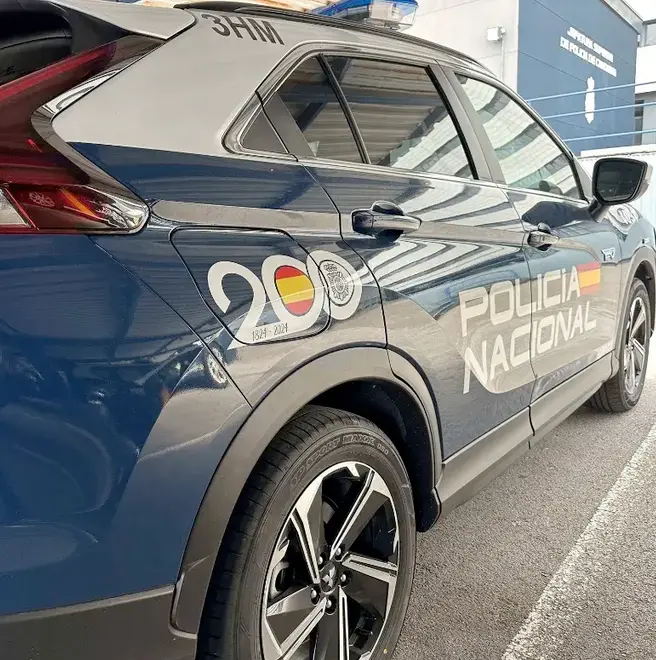 Coche de la Polic&iacute;a Nacional. / CNP