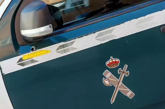 Coche de la Guardia Civil. / GC