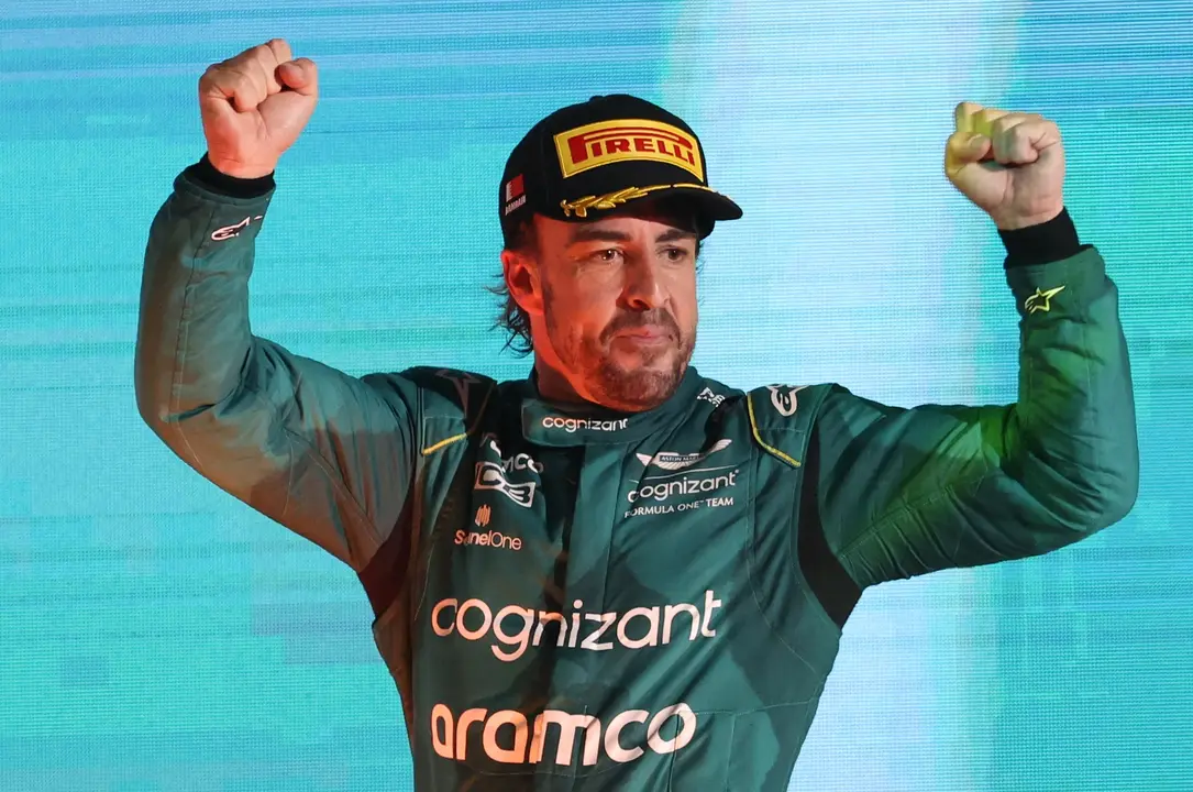 El piloto asturiano Fernando Alonso. / Ali Haider