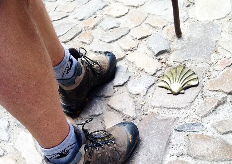 Peregrino en el Camino de Santiago. / GC