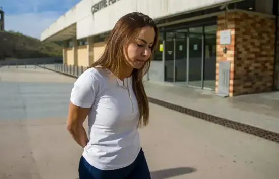 La exmujer de Dani Alves Dinora Santana. / LORENA SOPENA