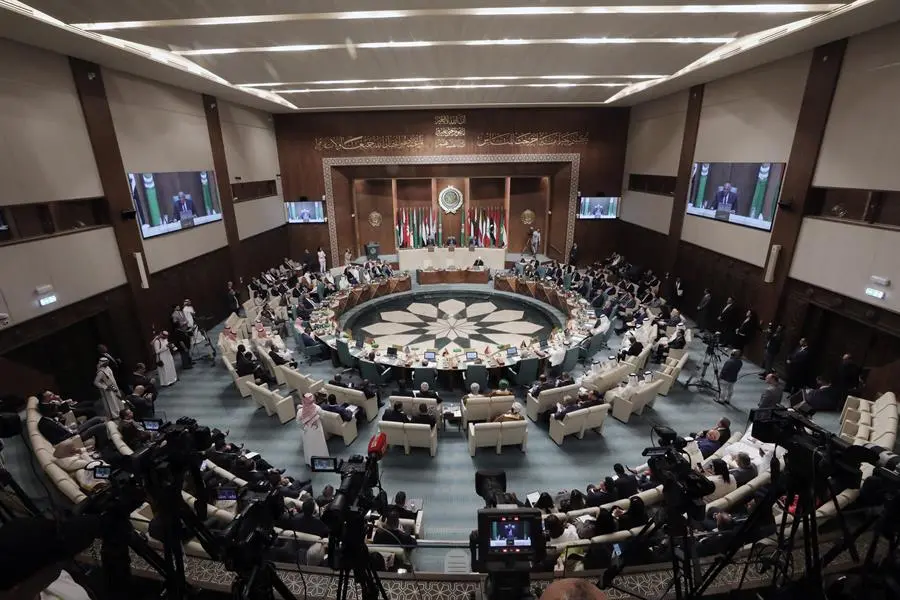 Reuni&oacute;n de emergencia de los ministros de Exteriores de la Liga &Aacute;rabe en El Cairo. EFE / KHALED ELFIQI
