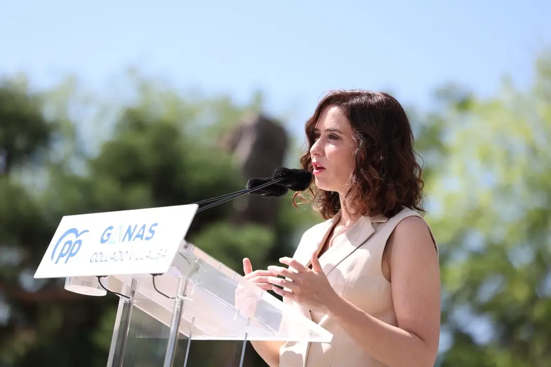 La presidenta de la Comunidad de Madrid, Isabel D&iacute;az Ayuso. EP