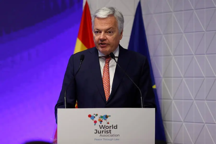 El comisario de Justicia de la UE, Didier Reynders. / Javier Lizon
