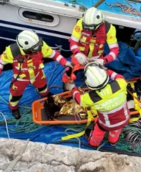 Rescate del marinero. / 112