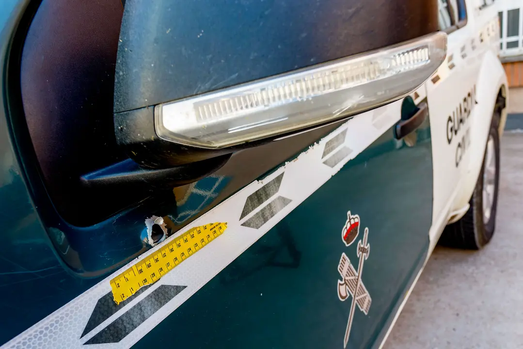 Coche de la Guardia Civil. / Santi Otero