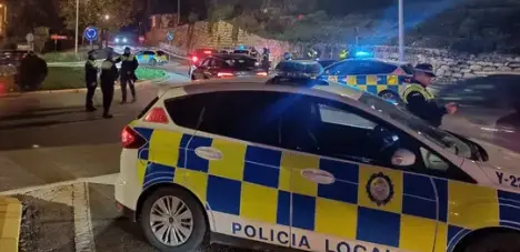 Coche de la Polic&iacute;a Local de Algeciras. / PLA