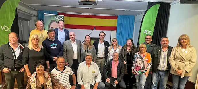 La candidata de Vox a la Presidencia de Cantabria, Leticia D&iacute;az, particip&oacute; el pasado s&aacute;bado en un acto electoral en Laredo. / ALERTA