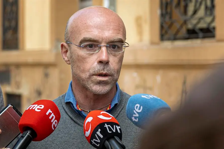 El europarlamentario de Vox Jorge Buxade. EFE / Raquel Manzanares