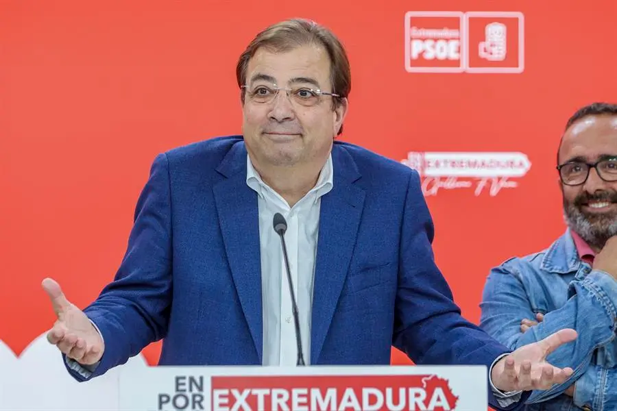 El secretario general del PSOE de Extremadura, Guillermo Fern&aacute;ndez Vara. EFE / Jero Morales