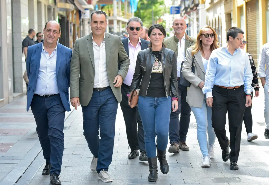 La fundadora de la nueva formaci&oacute;n pol&iacute;tica Caminando Juntos, y presidenta de la Fundaci&oacute;n Igualdad Iberoamericana, Macarena Olona (c). EP / Rafael Mart&iacute;n