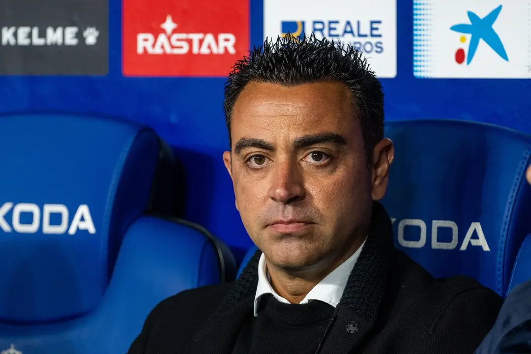 El entrenador del Bar&ccedil;a, Xavi Hernandez. / Marc Graupera Aloma