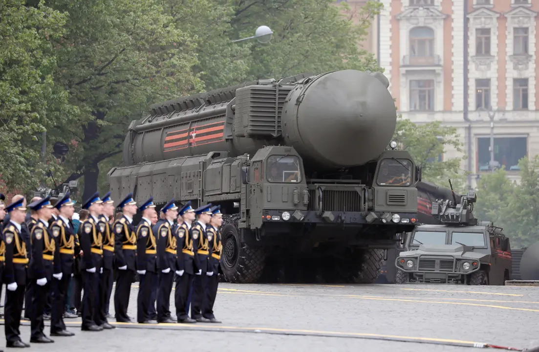 Misil nuclear estrat&eacute;gico RS-24 Yars ruso. / Yuri Kochetkov