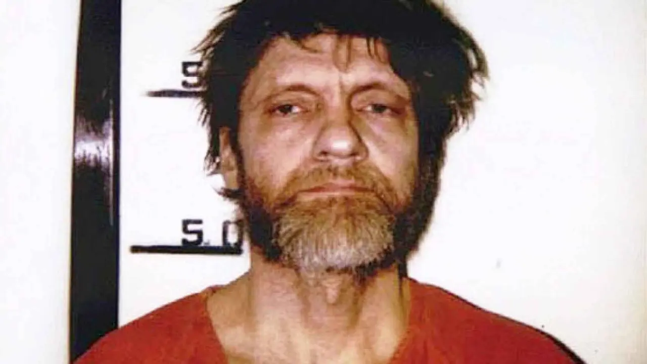 Fotograf&iacute;a de la ficha policial de Theodore Kaczynski 'Unabomber'. / WKPD