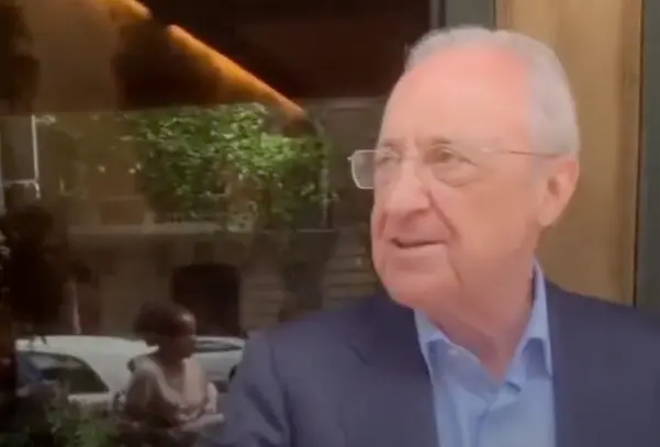 El presidente del Real Madrid, Florentino P&eacute;rez. / TW