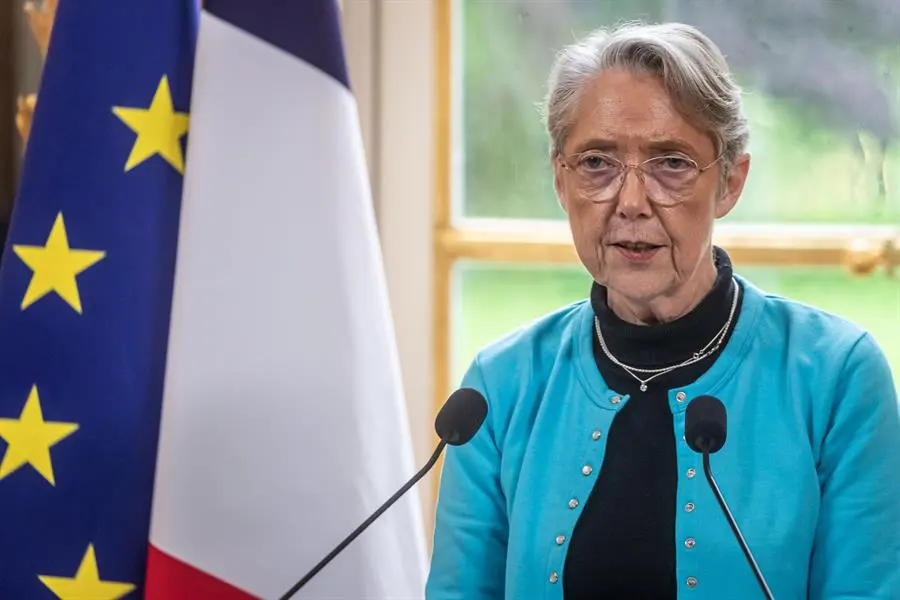 La primera ministra francesa, &Eacute;lisabeth Borne. EFE / CHRISTOPHE PETIT TESSON