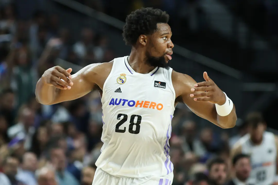 El p&iacute;vot franc&eacute;s del Real Madrid Guerschon Yabusele. / Irina R. Hipolito