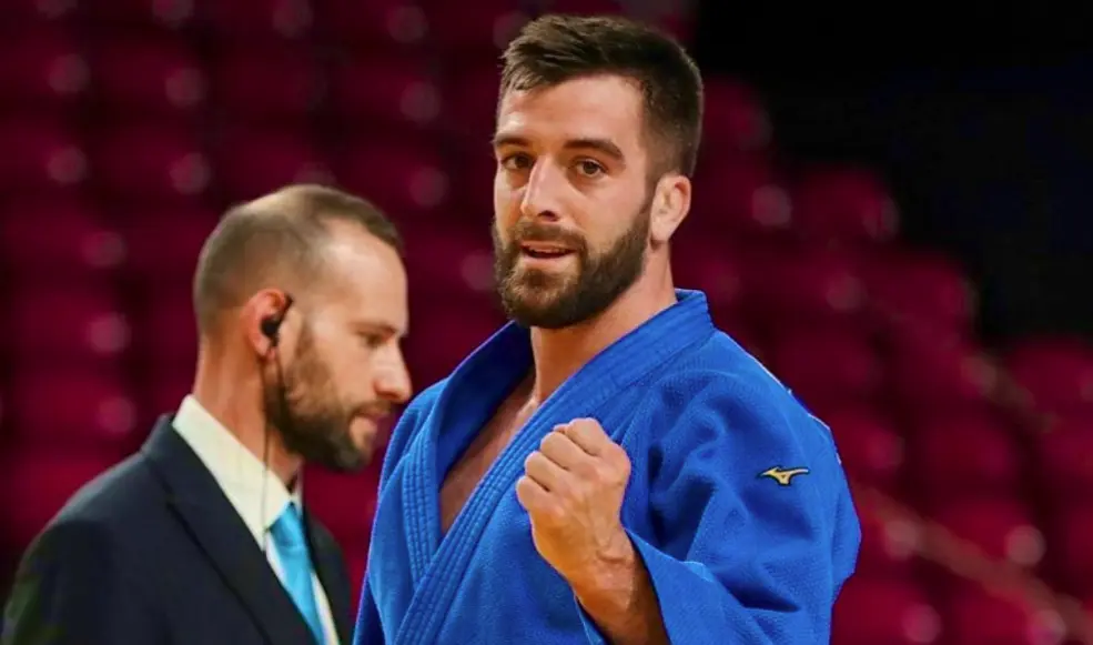 El judoca c&aacute;ntabro Alfonso Urquiza.