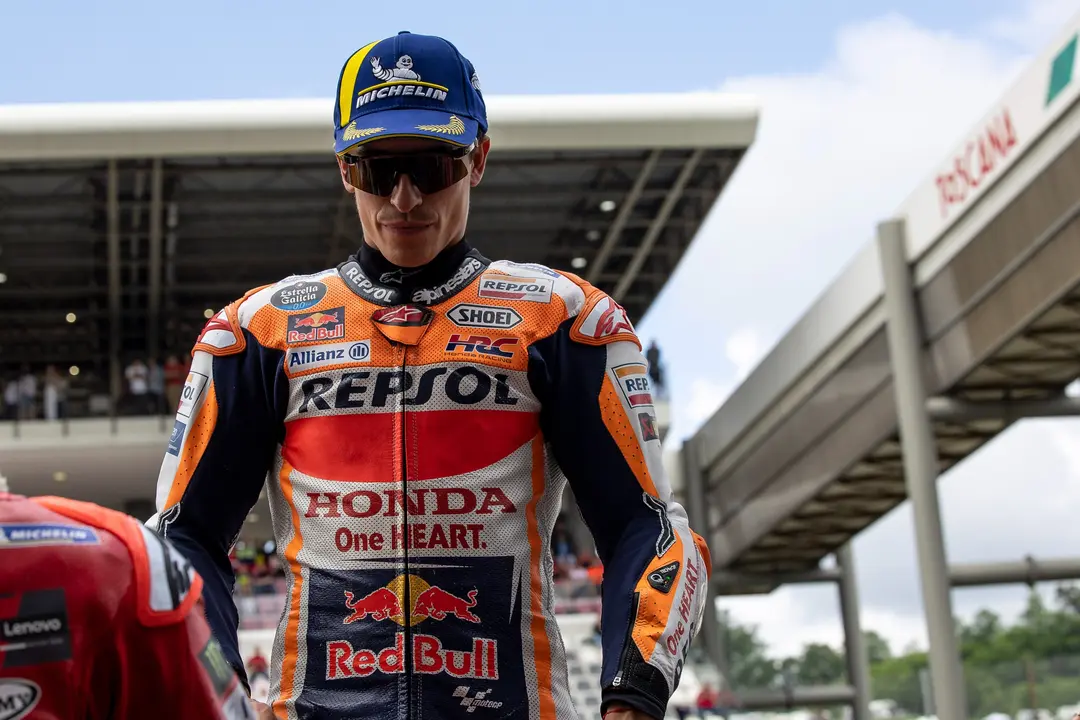 El piloto espa&ntilde;ol del equipo Repsol Honda Marc M&aacute;rquez. / REPSOL MEDIA SERVICE