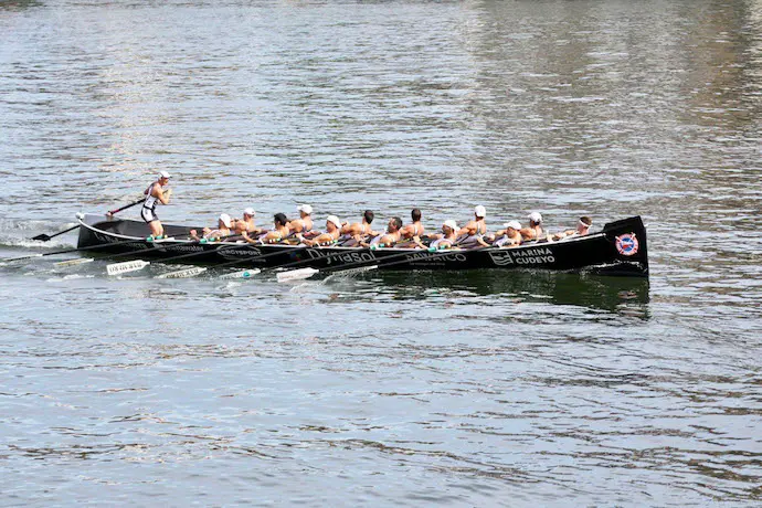 El equipo de Pedre&ntilde;a durante una competici&oacute;n de ascenso. / sdr