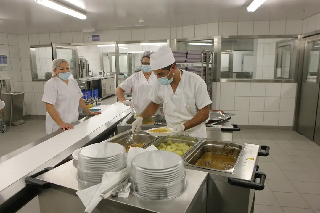 Cocina hospitalaria. / GC