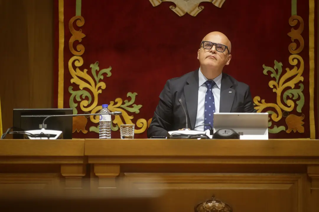 El presidente de la Diputaci&oacute;n de Ourense, Manuel Baltar. / Carlos Castro