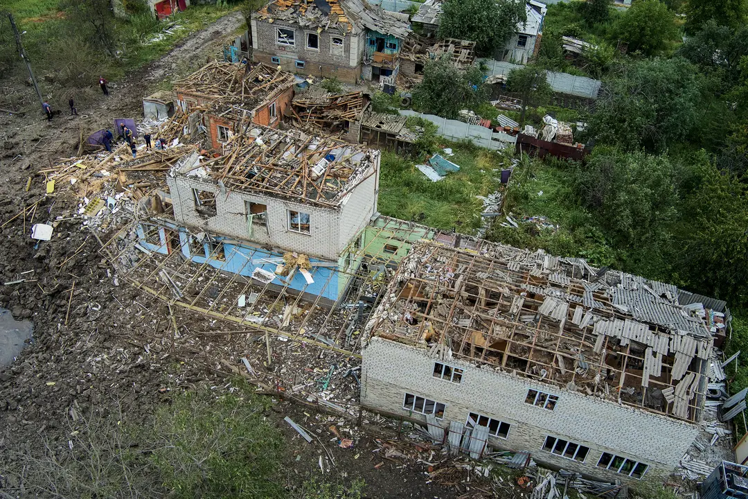 Edificio destruido por la guerra. / YEVGEN GONCHARENKO
