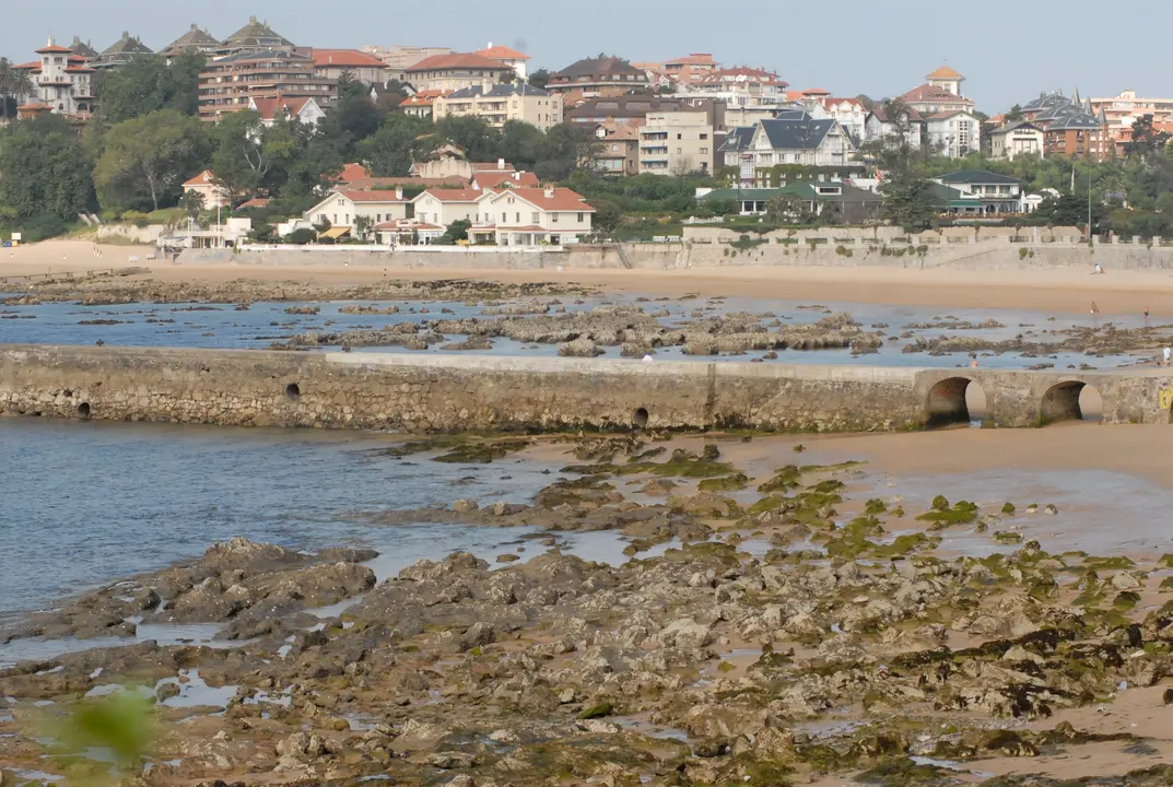 Playa de la Magdalena, en Santander. / EP