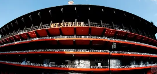 Campo de f&uacute;tbol de Mestalla. / VCF