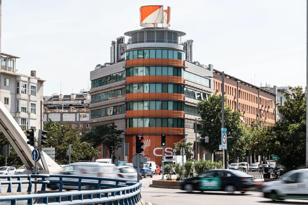 Vista general de la sede de Ciudadanos en la calle Alcal&aacute;. / Diego Radam&eacute;s