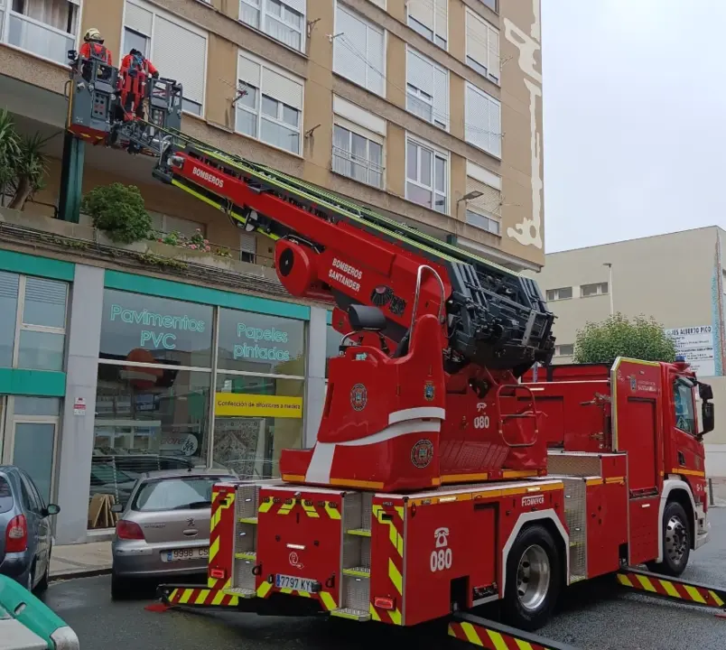 Los bomberos de Santander. / BS