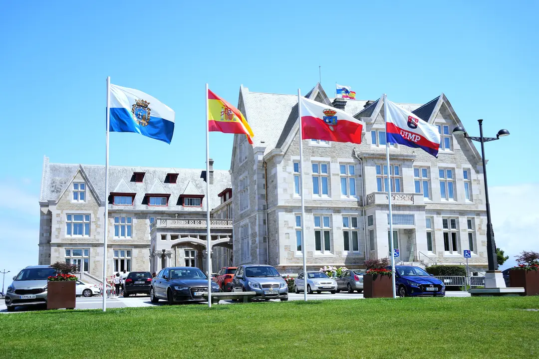 Palacio de la Magdalena, sede de los cursos de verano de la UIMP. / UIMP