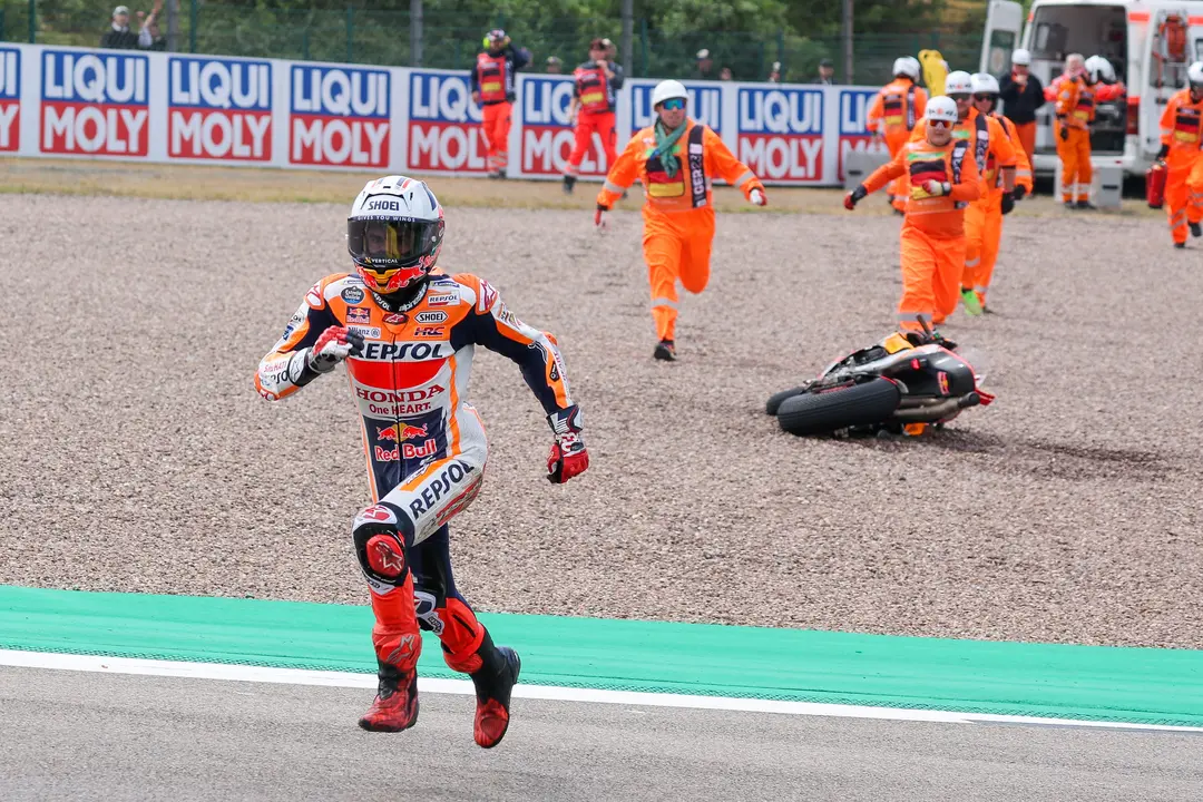 El piloto espa&ntilde;ol de MotoGP Marc M&aacute;rquez (Repsol Honda). / Jan Woitas