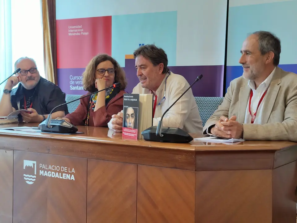 Presentaci&oacute;n del homenaje a Almudena Grandes. / UIMP