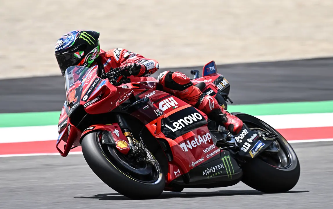 Francesco Bagnaia. / CLAUDIO GIOVANNINI
