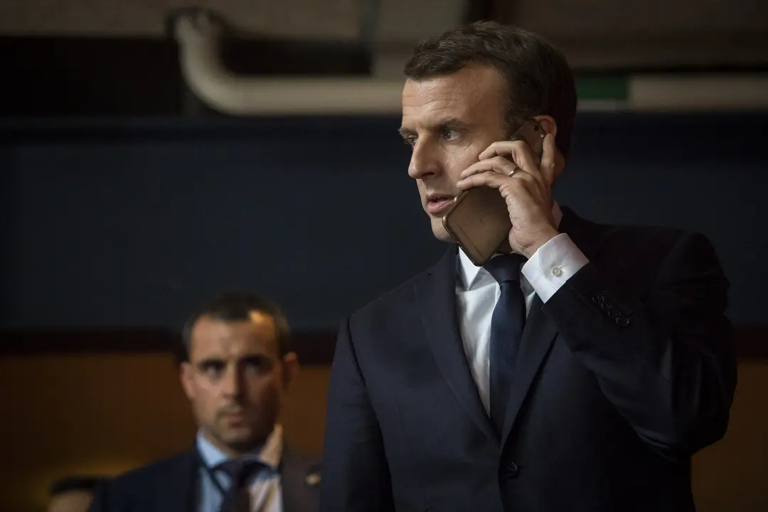 El presidente franc&eacute;s, Emmanuel Macron. EP / Laurie Dieffembacq