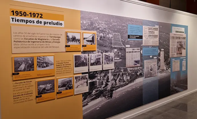 Exposición '50 UC Tan solo el principio'. / UC