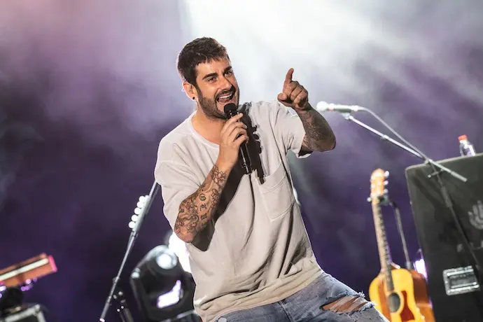 Melendi durante un concierto. / EP