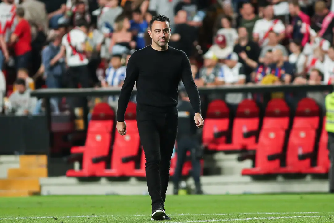 El entrenador del Bar&ccedil;a, Xavi Hern&aacute;ndez. /  Irina R. Hipolito