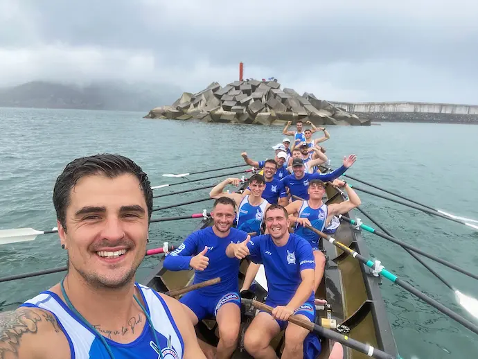 Astillero intentar&aacute; estar cerca de Orio B hoy en San Sebasti&aacute;n. / SDR ASTILLERO