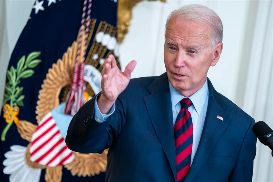 El presidente de los Estados Unidos, Joe Biden en Washington, DC, Estados Unidos. EFE / SHAWN THEW