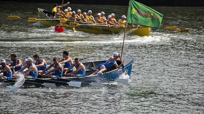 Astillero y Orio B, en la regata del pasado domingo de la que la &lsquo;San Jos&eacute;&rsquo; se querr&aacute; resarcir en casa. / SDR ASTILLERO