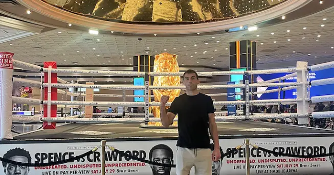 El boxeador c&aacute;ntabro, Sergio Garc&iacute;a. / alerta