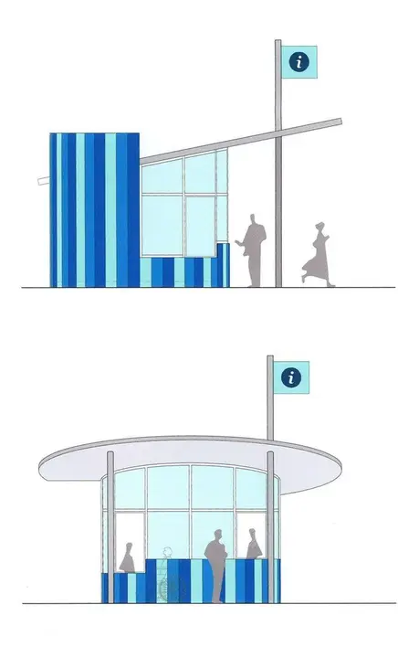 Plano de la nueva Oficina de Turismo de Suances.  / ALERTA