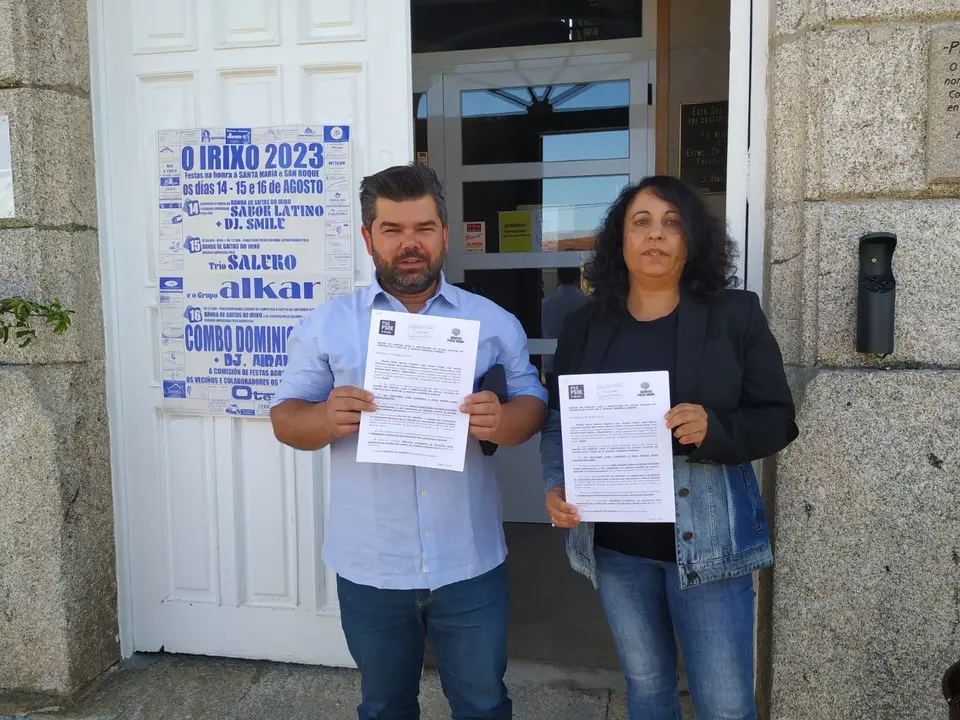 Presentaci&oacute;n de la moci&oacute;n de censura de O Irixo. EP