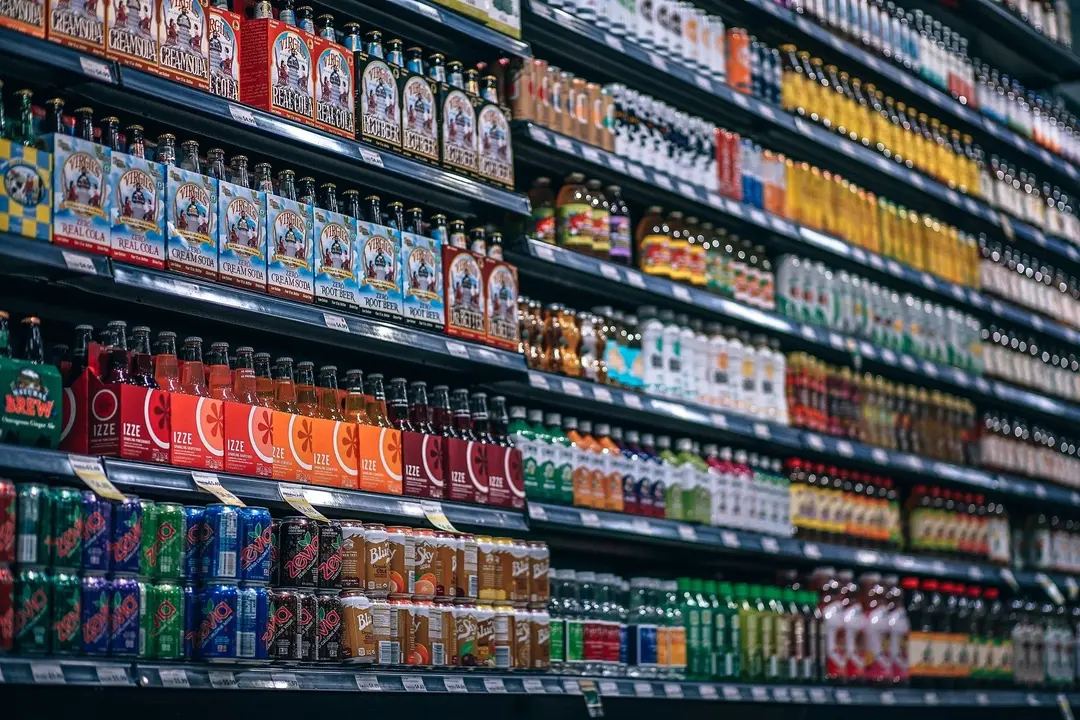 Un lineal de un supermercado. EP