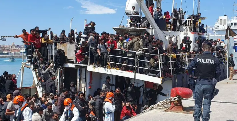 Inmigrantes en Italia. / ALERTA