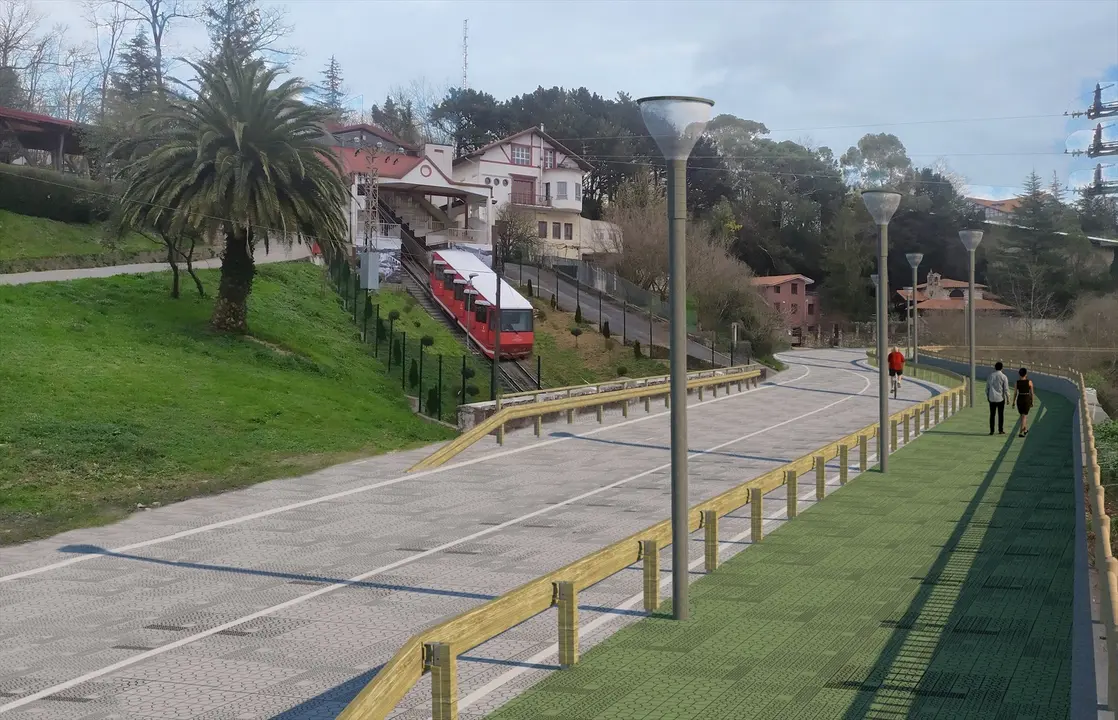 Vista de la zona de Artxanda. EP