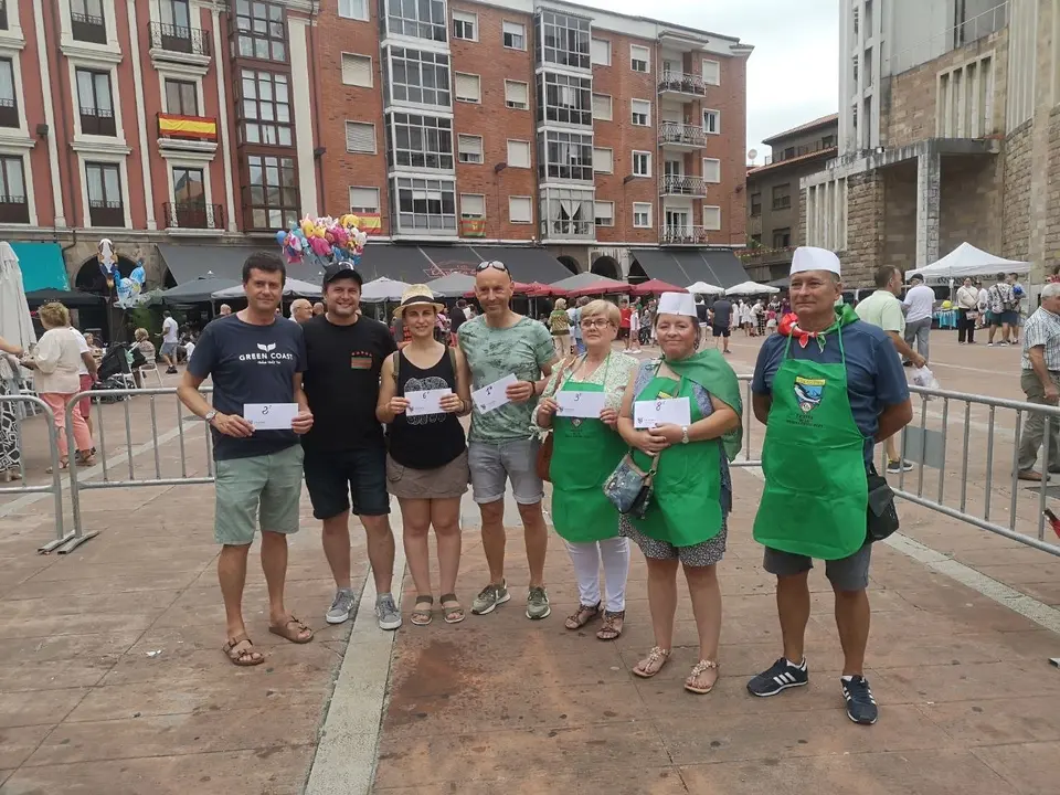 Ganadores del Concurso de Tortillas de La Patrona, en Torrelavega. / Alerta